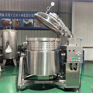 Khí công nghiệp/hơi nước/điện/nhiệt dầu sưởi ấm thương mại chế biến thực phẩm Nồi áp suất cao nấu ăn máy - Product Image 2
