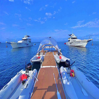 Ponton flottant gonflable Dock Lac Flotteurs PVC Plate-forme de saut d'eau Double siège Gonflable Double SUP Catamaran Bateau