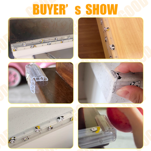 Venta al por mayor, escritorio de seguridad para bebés, protección para el hogar, <span class=keywords><strong>protector</strong></span> de bordes, protectores de esquina para mesa de bebé, protectores de esquina para niños - Product Image 6