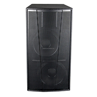 Gooermi F215+ Haut-parleur passif à 2 canaux de 15 pouces, 8 ohms, en néodyme, avec contour métallique, son surround - Utilisation professionnelle en sonorisation/FOH, durable