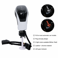 Pommeau de levier de vitesse en plastique LED pour voiture à transmission automatique VW, accessoire de modification de la tête de levier de vitesse, modèle 28-2