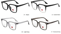Monturas de Gafas Ligeras y Flexibles de TR con Diseño Personalizado, Gafas Ópticas de Moda para Uso Diario Informal y Venta al por Menor
