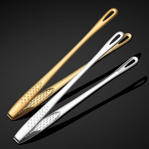 Clips coreanos para <span class=keywords><strong>barbacoa</strong></span>, parrilla <span class=keywords><strong>de</strong></span> cocina <span class=keywords><strong>de</strong></span> acero inoxidable 304, pinzas para cocina, pan, hornear, parrilla al aire libre, abrazadera para carne - Product Image 1