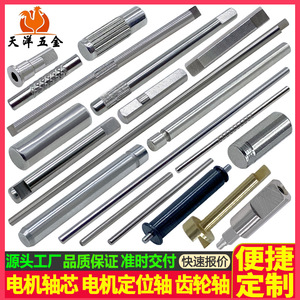 Tianyang Hardware Motor Shaft 20mm Spline Stainless Steel Iron Aluminum Brass POM Carbon Steel PEEK Custom Machining - Product Image 2