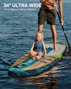 กระดานโต้คลื่นแบบเป่าลมสองชั้น 20 psi แบบนุ่ม พร้อมอุปกรณ์เสริมสำหรับเล่นเซิร์ฟ ขายส่ง - Product Image 5