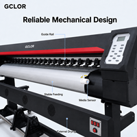 Impresora Eco Solvente de Formato Grande GCLOR 1.3m XP600 I3200, Máquina de Impresión de Vinilos y Pancartas Easyjet 1301 1302