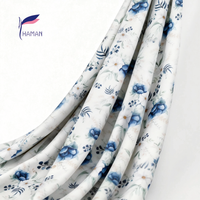 100D Polyester Crisscross Vier-Wege-Stretch Digital Bedruckter Stoff 94% Polyester 6% Spandex 130GSM Mädchen Damen Hochzeitskostüm