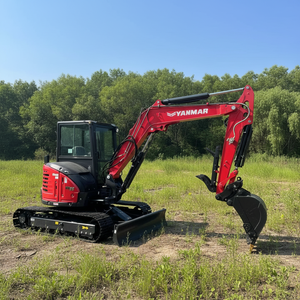 Mini-excavatrice Yanmar 55, 5,5T, hydraulique stable, entretien facile, multi-applications, certifiée CE/EPA, qualité supérieure, originale - Product Image 1