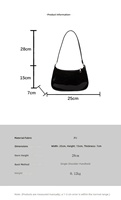 Nouveau Sac à Main Tendance 2026 pour Femme – Sac Bandoulière Polyvalent Couleur Unie avec Fermeture Éclair, Petit Format Carré