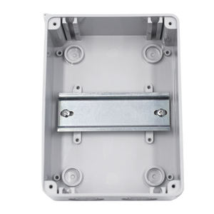Boîte de distribution d'énergie à 5 voies Boîte en plastique étanche ATS électrique 12x9x16 cm - Product Image 3
