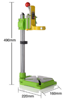 Prix usine ménage petit banc perceuse changement universel broyeur électrique support main perceuse électrique support pour le forage