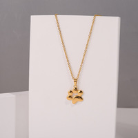 Kalung Cakar Kucing dengan Ukiran Nama Laser, Perhiasan Fashion Stainless Steel untuk Kekasih, Hadiah Pribadi untuknya.