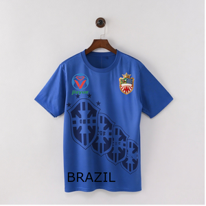 <span class=keywords><strong>Camiseta</strong></span> de Fútbol Retro Personalizada al por Mayor JY, Ropa Deportiva de Fútbol de Poliéster Personalizada Samba, <span class=keywords><strong>Camiseta</strong></span> de Fútbol Polo Vintage - Product Image 2