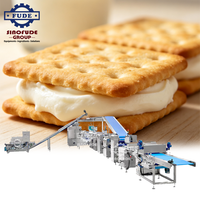 Machine à biscuits hautement recommandée, ligne de production multifonctionnelle pour biscuits sandwichés