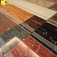 Carreaux de marches d'escalier en porcelaine 600x600 élégants pour la maison, vente en gros en Chine