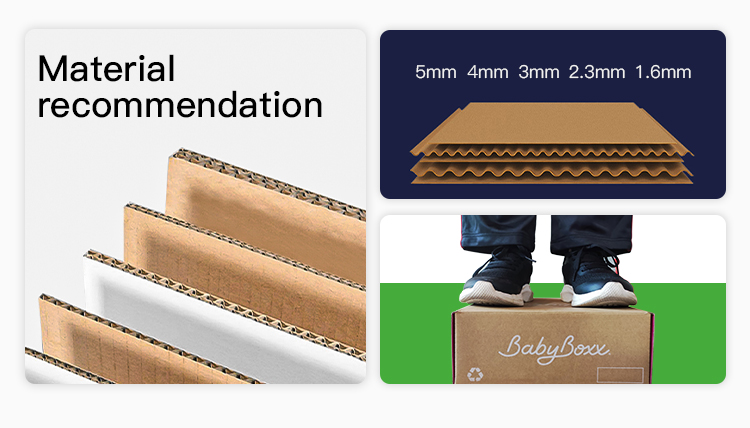 Factory custom logo paper box manufacturer shipping paper box custom logo attractive