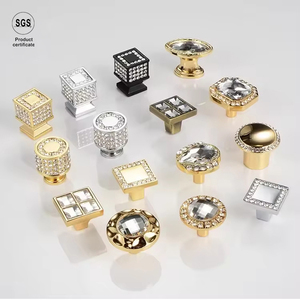 Châu Âu hiện đại kim cương bạc Vàng kẽm Tủ Ngăn Kéo konb kéo xử lý cho nhà bếp & ăn uống - Product Image 2