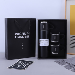 500ml Insulated <strong>Hot</strong> and Cold Tumbler Tea Thermos Stainless Steel Vacuum <strong>Flask</strong> Gift Set Box - Product Image 3