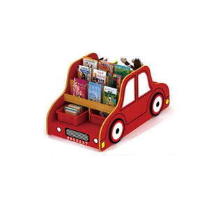 Étagère à livres pour enfants en forme de voiture, étagère à livres de dessin animé, bibliothèque pour enfants - Product Image 1