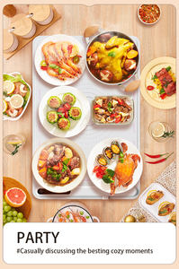 Plateau chauffant électrique en nano-matériau : Plateau chauffant électrique en silicone pour buffets et fêtes - Product Image 2