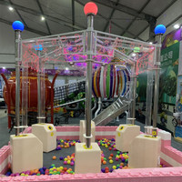 Machine de jeu interactive de chute de balles pour enfants Moetry Amusement Park, machine à balles pour aire de jeux intérieure, piscine à balles, fontaine cascade
