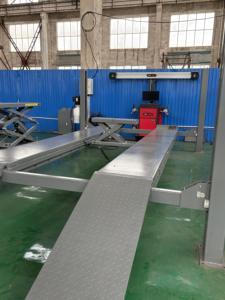 Sollevatore Auto a Quattro Colonne Trihero Workshop 4000kg, Prezzo all'Ingrosso, Alta Qualità, con 1 o 2 Martinetti a Rullo, Capacità 4T - Product Image 4