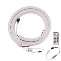 Bande lumineuse à Led avec boîtier en aluminium, adressable individuellement, 50 m, pour la croissance, avec télécommande