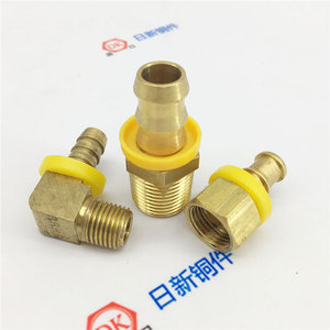 Rubber Hose Elbow Fitting Push <b>Lock</b> Copper 8-15 Days Processing Support Available - Product Image 3