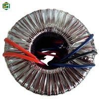 800VA 450VA 55VA Cuivre Transformateur Toroïdal 230V 15-0-15V 48-0-48V 50-0-50V 70-0-70V Personnalisé Disponible