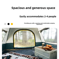 Carpa de Camping Plegable, Portátil, Impermeable y con Protección Solar, de Apertura Rápida y Automática, para Varias Personas, Directo de Fábrica