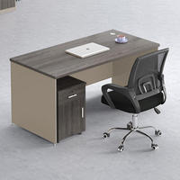 Bureau d'étude et de travail en gros à prix réduit avec tiroir, style moderne, bureaux de direction