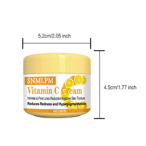 SNMLPM <span class=keywords><strong>Crema</strong></span> <span class=keywords><strong>Viso</strong></span> Schiarente Anti-Macchie con Vitamina C, Prodotti Cosmetici di Bellezza, <span class=keywords><strong>Crema</strong></span> Facciale 50g - Product Image 3