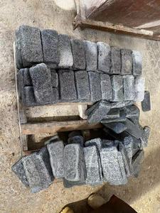 Tự nhiên mè đen <span class=keywords><strong>grey</strong></span> <span class=keywords><strong>Granite</strong></span> giảm Cubes <span class=keywords><strong>Cobble</strong></span> cho wallstone gạch ốp tường Veneer Lát sàn - Product Image 4