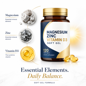 Capsules de Vitamine D3 K2 Premium pour la Santé, 100 000 UI/g, Calcium, Magnésium, Zinc, Soutien des Os et des Articulations, Amélioration de la Densité Osseuse - Product Image 4