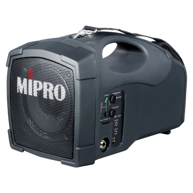 MIPRO Next Gen 5GHz Personal Wireless PA System With Extended Battery Life Wireless Megaphone For School Training Outdoor