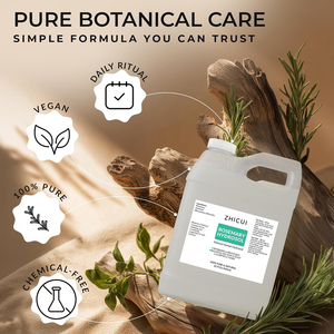 Tónico Facial 100% Puro de Romero Hidrolizado, Agua Botánica Natural Sin Alcohol para Rostro, Cabello y Cuero Cabelludo, Equilibra la Piel Grasa - Product Image 5