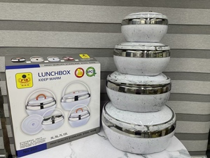 Ensemble de plats isothermes décoratifs en forme de citrouille géante pour événements, 4 pièces (3L, 5L, 7L, 12L), pour buffet, CANADA - Product Image 3