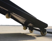 Cric hydraulique portable pour voiture, mini cric à ciseaux, cric de levage rapide, capacité de 2500 kg, pour garage à domicile, réparation de véhicules, mobile