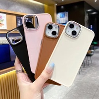 Coque de protection arrière en TPU électroplaqué multicolore pour iPhone 13 14 15 16 17 18 Pro Max et pour Samsung
