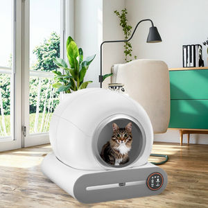 Caja de arena automática grande para gatos de bajo ruido 2025, caja de arena para gatos inteligente y desmontable con aplicación automática, caja de arena para inodoro automática - Product Image 2