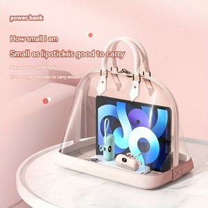 Chxdev แบตสำรองจอแสดงผล LED แบบ2 in 1, พาวเวอร์แบงค์ขนาด5000มิลลิแอมป์ต่อชั่วโมงที่ชาร์จแบบพกพาขนาดเล็กสำหรับชาร์จ <span class=keywords><strong>iPhone</strong></span> - Product Image 4