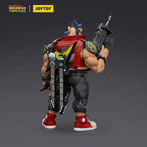 JOYTOY Officiel Authentique TMNT-Beebop Figurine Articulée à l'Échelle 1/18 Modèle de Collection avec Accessoires JT8476 - Product Image 2