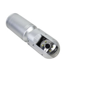 WOPSON 50mm Pan-Tilt kamera kafası 4xLED (beyaz) ayarlanabilir ışıklar geniş açı H.264 IP68 su geçirmez kanalizasyon inceleme kamerası (1 yıl - Product Image 1