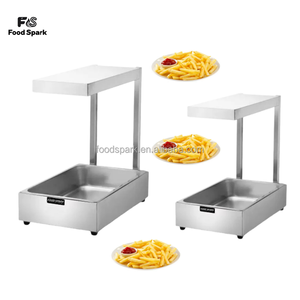 Calentador de alimentos comercial de acero inoxidable, restaurante de aperitivos, patatas fritas, pollo, calentador de hamburguesas - Product Image 1