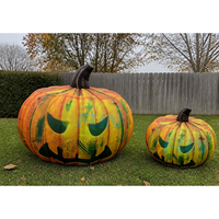 Squelette gonflable en tissu Oxford de 3 m avec lumières LED, décoration d'Halloween géante pour l'extérieur, idéal pour la décoration de jardin festive