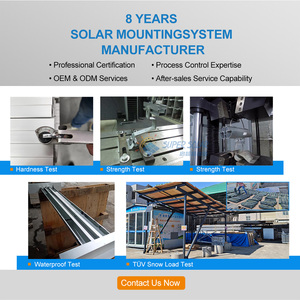 Lampu tanah tenaga surya Super struktur pemasangan lapangan Solar <span class=keywords><strong>Array</strong></span> - Product Image 6