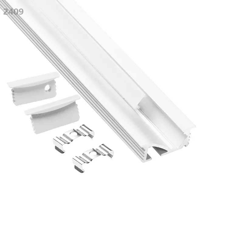 Perfil de aluminio led led tuyến tính chiếu sáng lịch thi đấu/led nhôm hồ sơ flat led light box đối với led strip ánh sáng