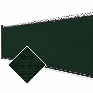 Schermo Privacy in HDPE Verde Scuro 1 m X 10 m, Resistente ai Raggi UV, <span class=keywords><strong>Rete</strong></span> per Esterni per Cortile, Giardino, Patio e Balcone - Product Image 1