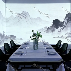 Sistema de Proyección Inmersiva para Restaurantes Temáticos con Experiencias Visuales Holográficas 3D en la Pared - Product Image 2