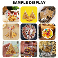 Machine d'emballage verticale automatique pour sachets triangulaires, avec peseuse multi-têtes pour granulés, sucre, bonbons, café, noix, riz – Système VFFS